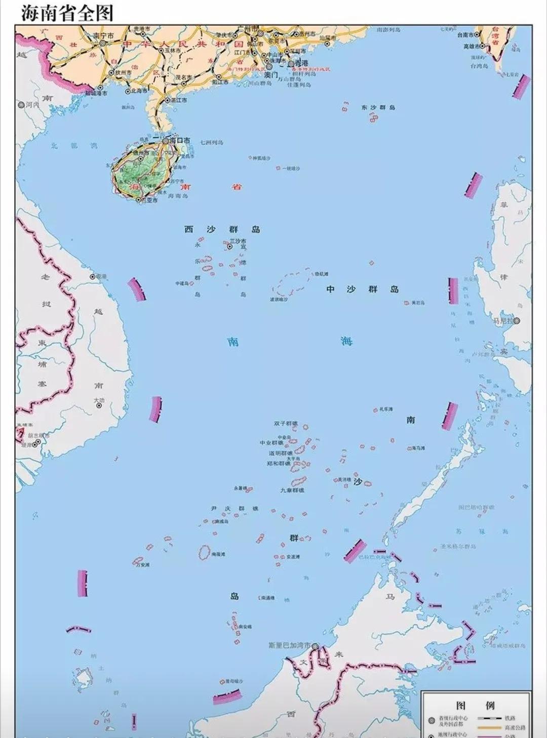 南海地圖高清版大圖，探索神秘的海洋疆域，南海高清地圖大圖，探索神秘海洋疆域之旅