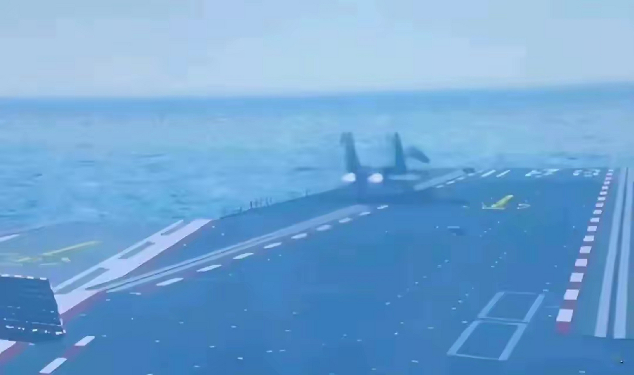 福建艦首次彈射殲-15，揭示中國海軍邁向新時代的里程碑事件，福建艦首次彈射殲-15，中國海軍新時代的里程碑事件