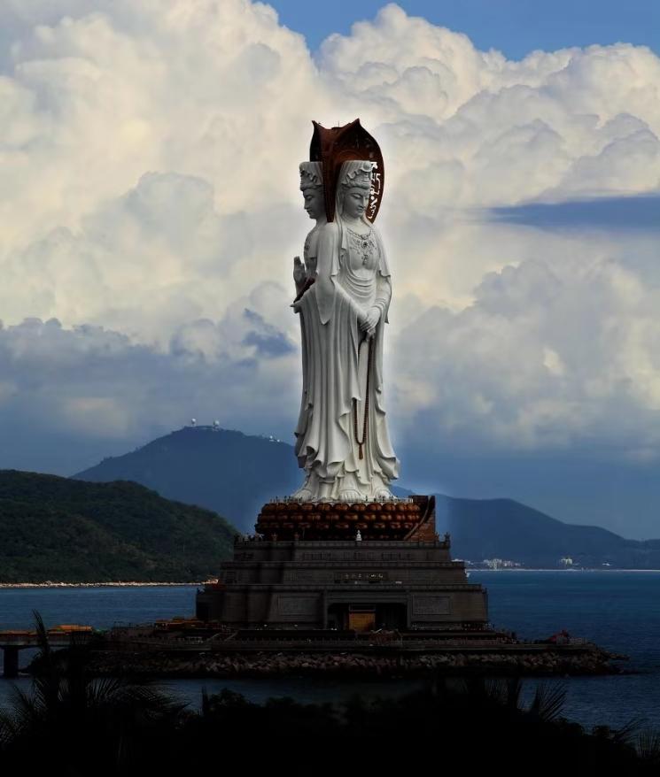南海觀音，神秘與莊嚴的海洋圣地，南海觀音，神秘莊嚴的海洋圣地