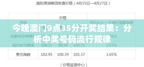今晚澳門9點(diǎn)35分特號(hào)，探索未知的幸運(yùn)之旅，澳門未知幸運(yùn)之旅，今晚9點(diǎn)35分特號(hào)揭曉！