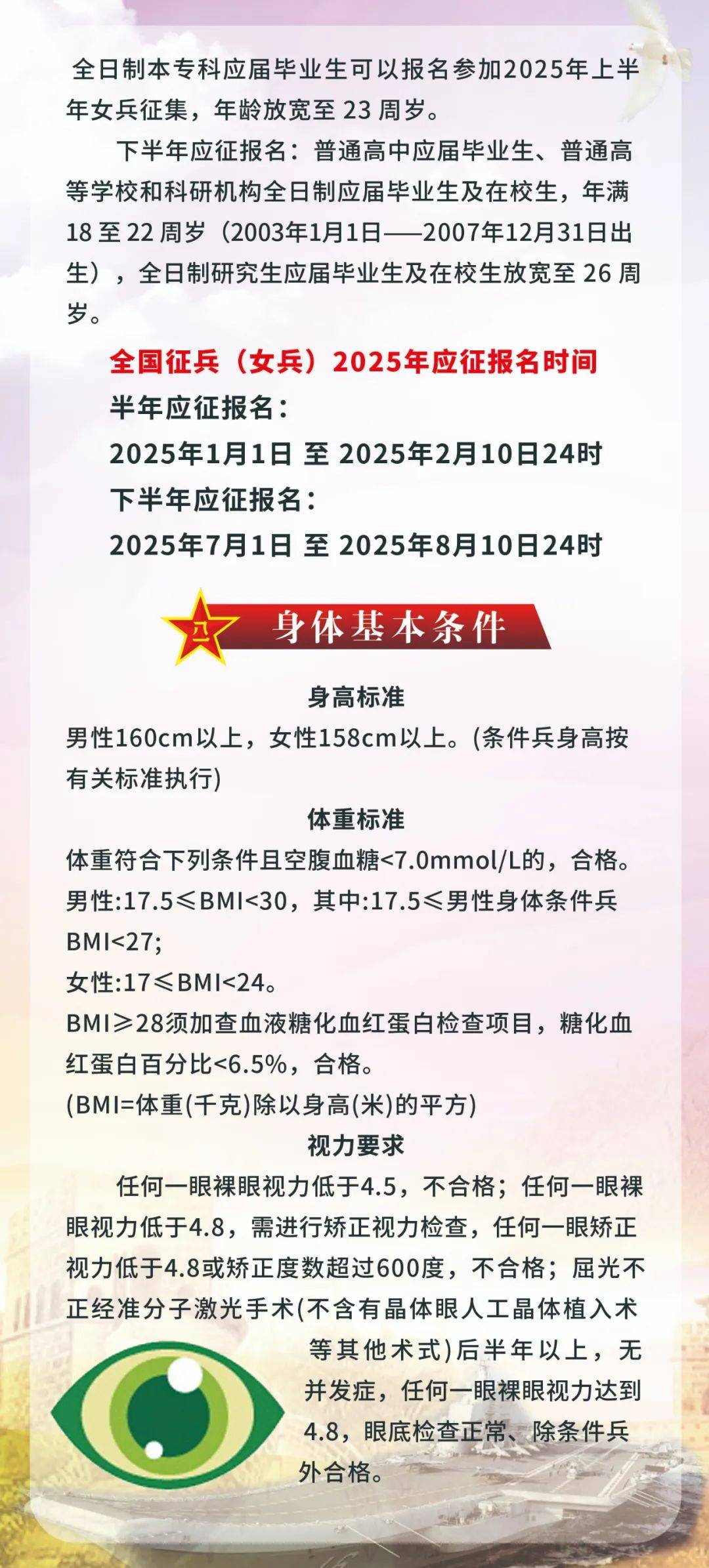 參軍體檢要求詳解，參軍體檢要求全面解析