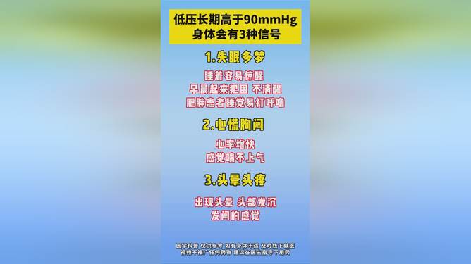 低壓超過90意味著什么，深入了解與應(yīng)對措施，低壓超過90的含義及應(yīng)對方法，深入了解與行動指南