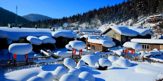 哈爾濱雪鄉(xiāng)，冬天的童話世界，旅行的夢幻之地，哈爾濱雪鄉(xiāng)，冬日童話，夢幻旅行之地