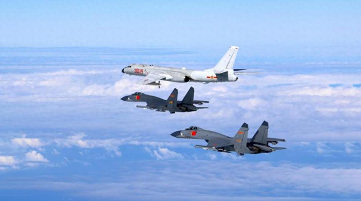 中美兩軍軍機在臺海交鋒，背景、原因與影響分析，中美軍機交鋒臺海，背景、原因與影響深度解析